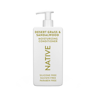 Front of Native Desert Grass & Sandalwood Moisturizing Conditioner bottle