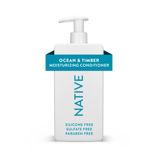 Front of Native Ocean & Timber Moisturizing Conditioner bottle
