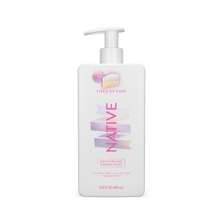 Front of Native Piece of Cake Moisturizing Conditioner bottle