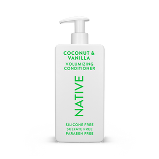 Front of Native Cucumber & Mint Volumizing Conditioner bottle