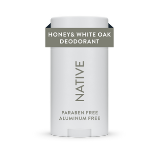 Native Honey & White Oak deodorant, aluminum-free and paraben-free, 2.65 oz stick
