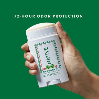 Native Watermelon Deodorant Limited Edition with text promoting "72-Hour odor protection"